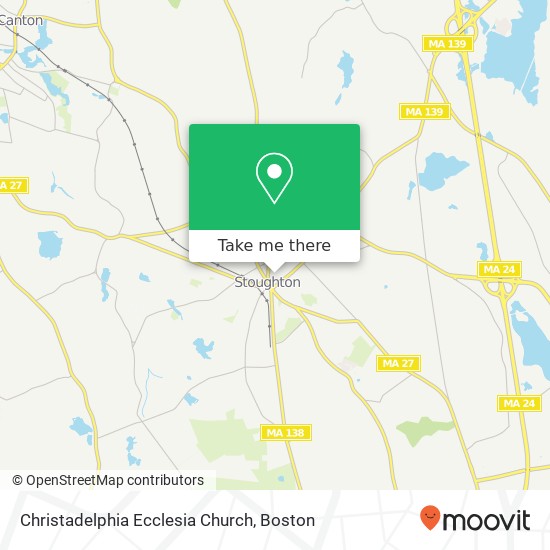 Christadelphia Ecclesia Church map