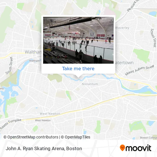 John A. Ryan Skating Arena map