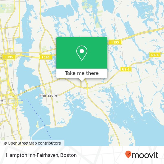 Mapa de Hampton Inn-Fairhaven