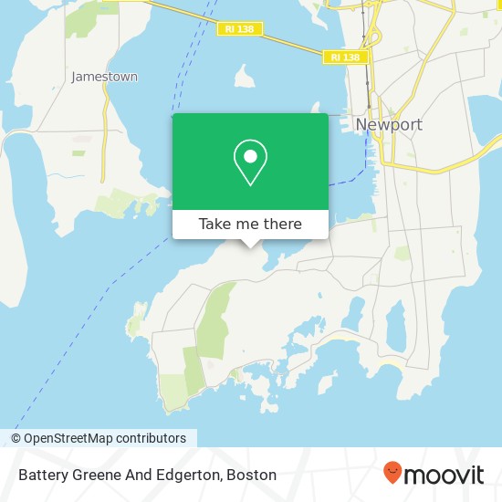 Battery Greene And Edgerton map