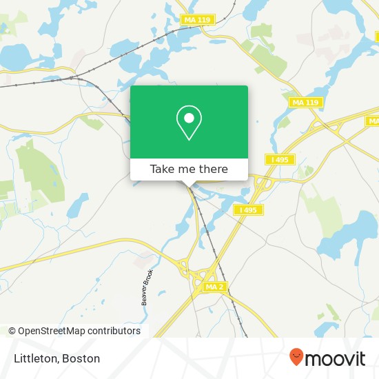 Littleton map