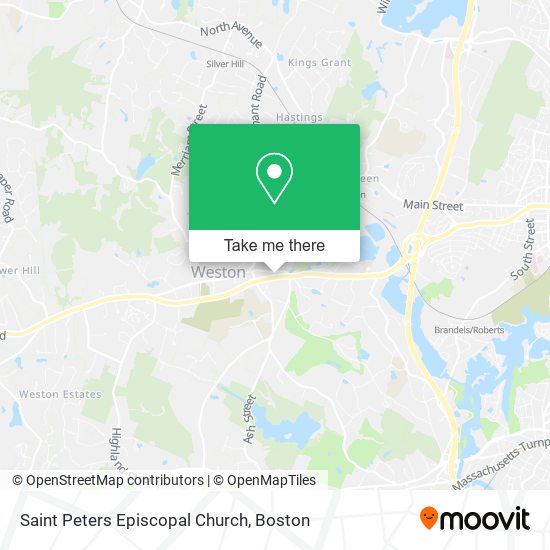 Mapa de Saint Peters Episcopal Church