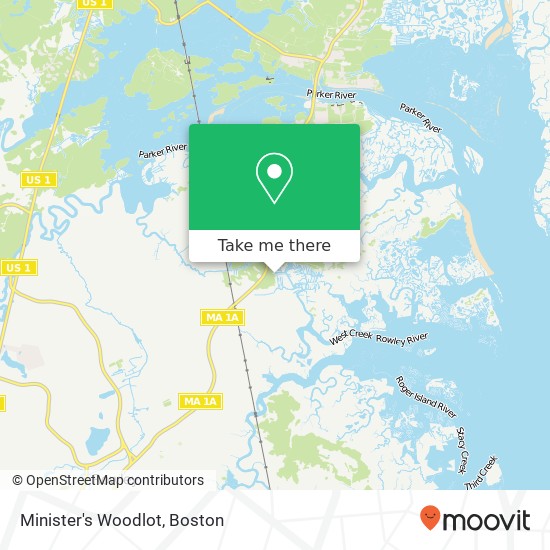 Mapa de Minister's Woodlot