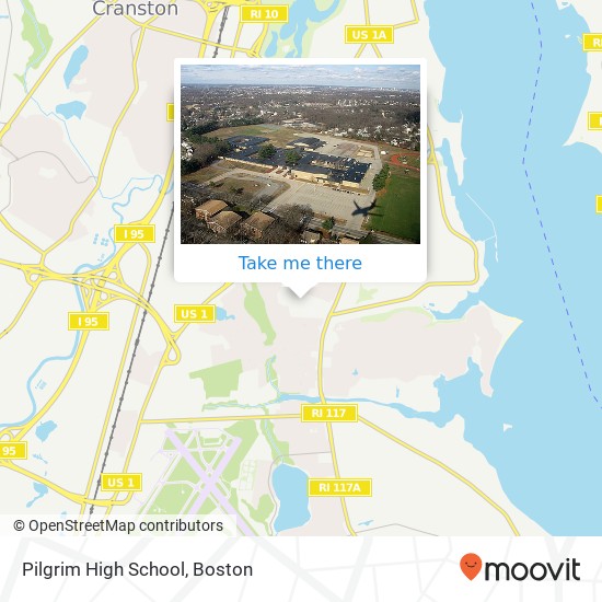 Pilgrim High School map