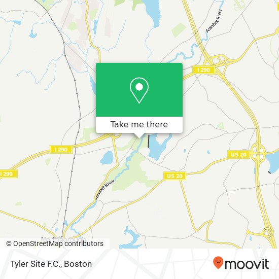 Mapa de Tyler Site F.C.