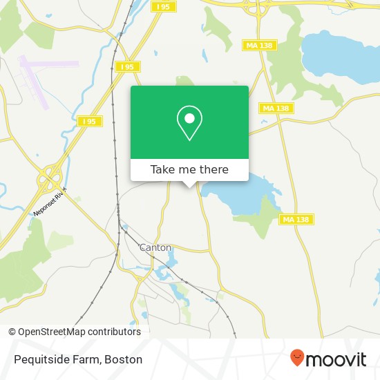 Pequitside Farm map