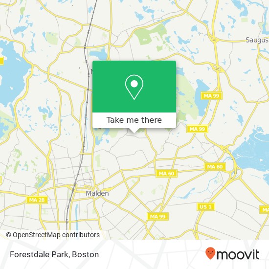 Mapa de Forestdale Park
