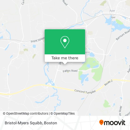 Mapa de Bristol-Myers Squibb