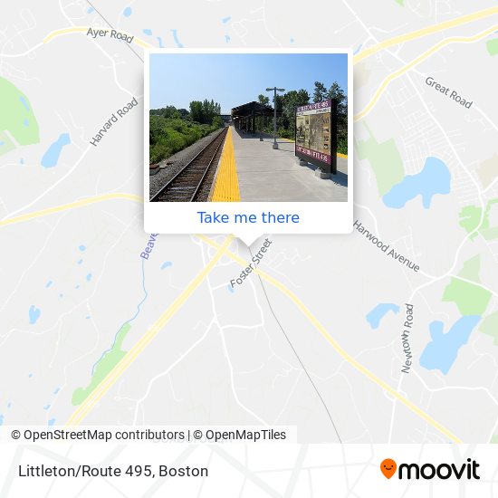 Littleton/Route 495 map