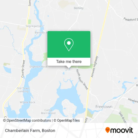 Chamberlain Farm map