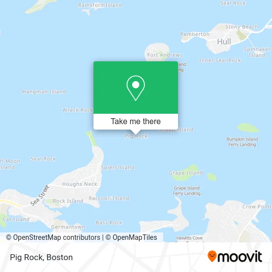 Pig Rock map