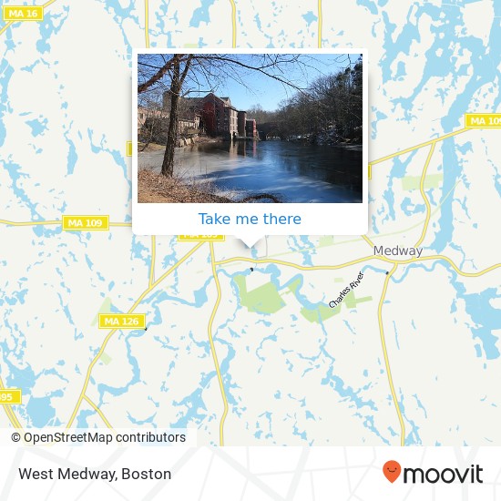 West Medway map