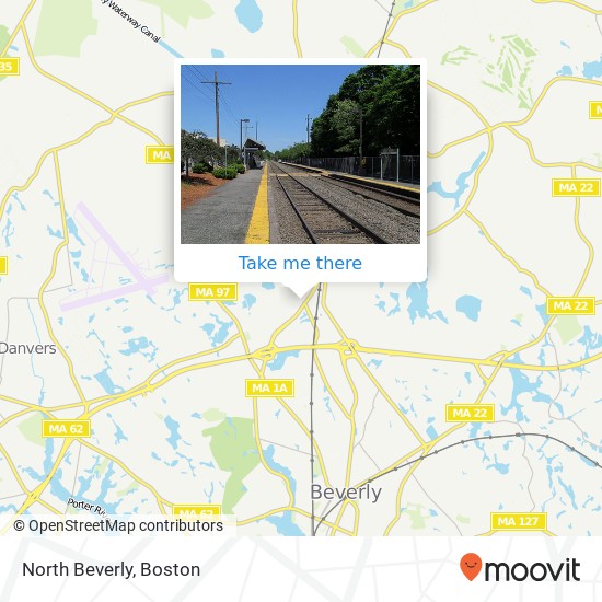 Mapa de North Beverly
