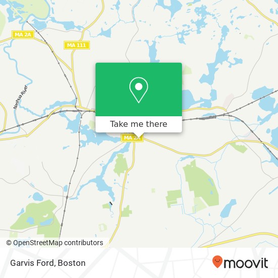 Garvis Ford map