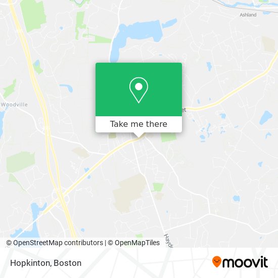 Hopkinton map