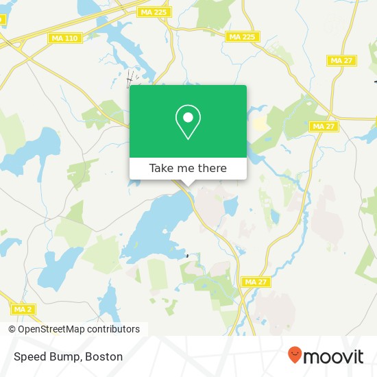 Speed Bump map