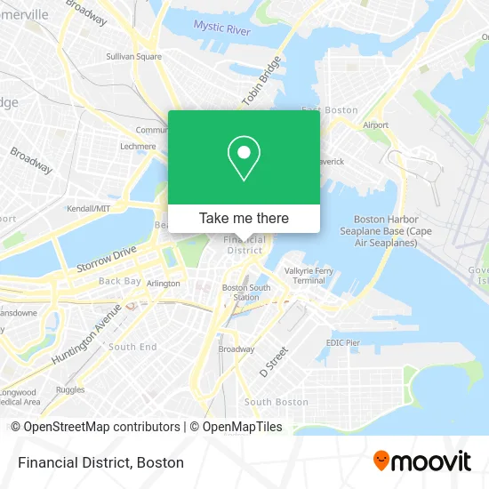 Financial District map
