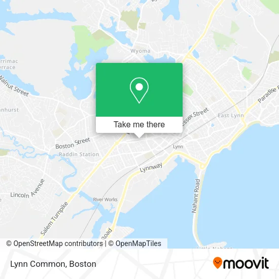 Lynn Common map