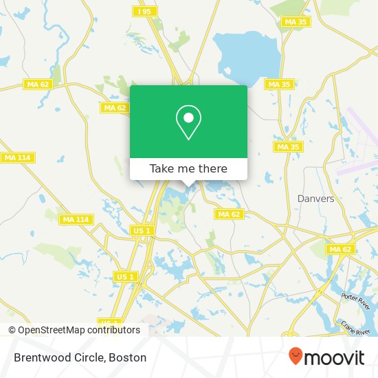 Mapa de Brentwood Circle