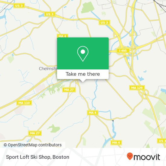 Sport Loft Ski Shop map