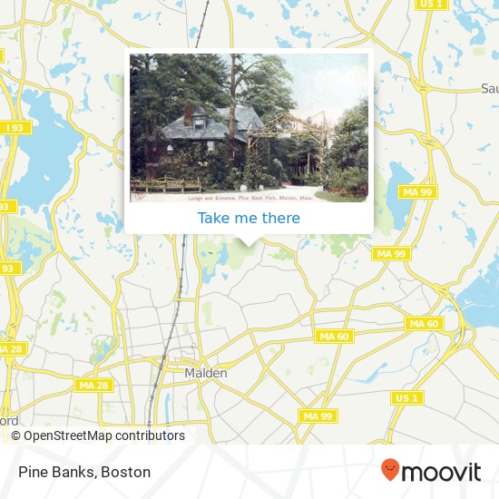 Mapa de Pine Banks