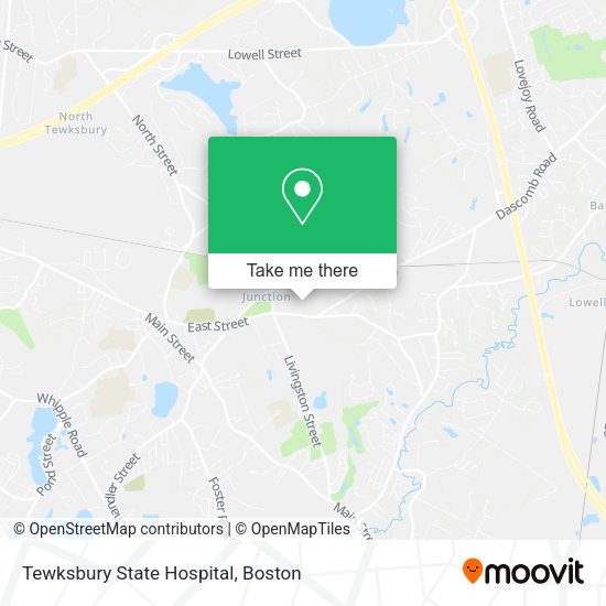 Mapa de Tewksbury State Hospital