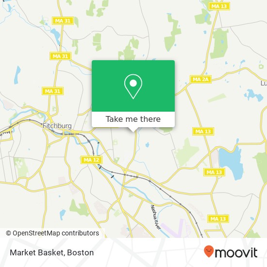 Market Basket map