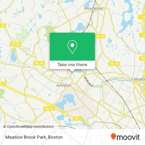 Mapa de Meadow Brook Park