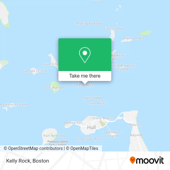 Kelly Rock map