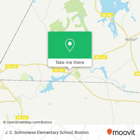 Mapa de J. C. Solmonese Elementary School