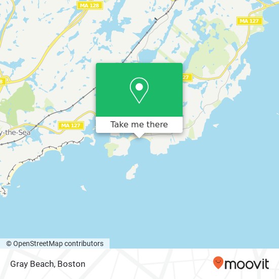 Mapa de Gray Beach