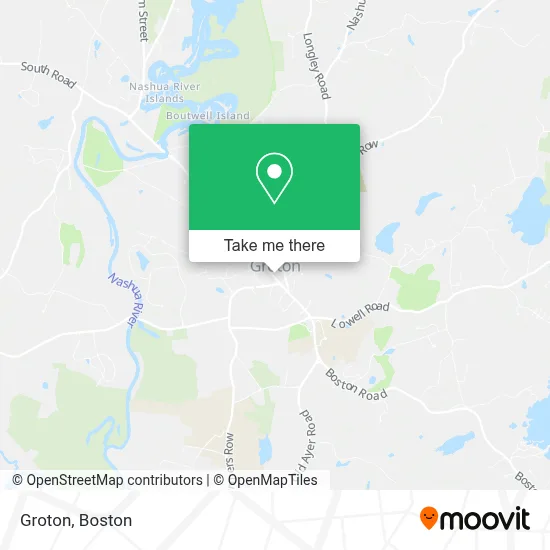 Groton map