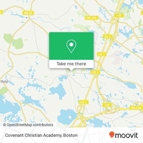 Covenant Christian Academy map