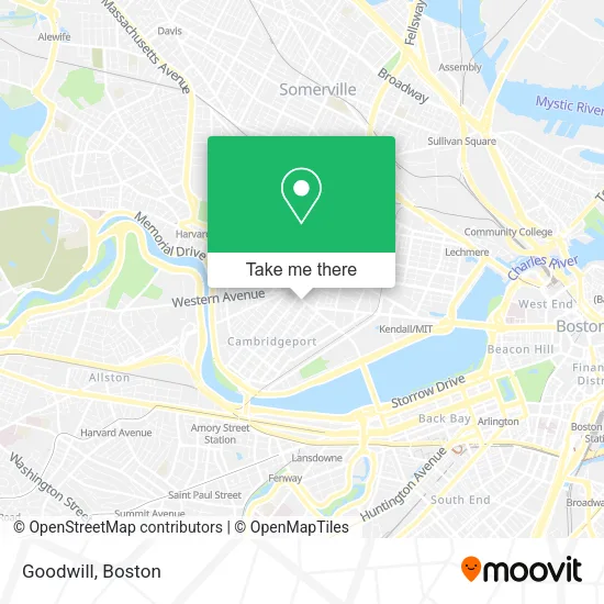 Mapa de Goodwill