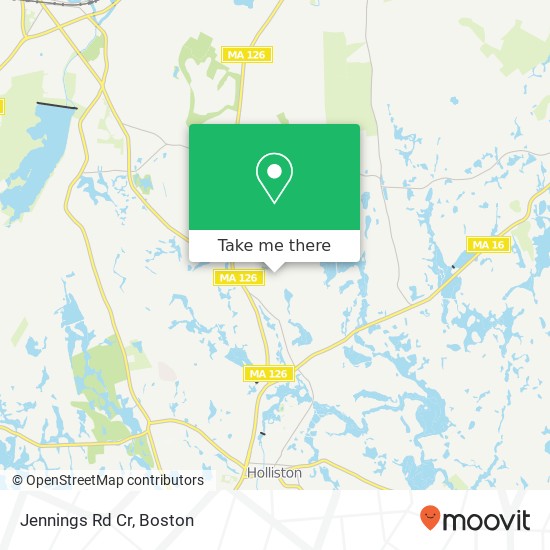 Mapa de Jennings Rd Cr