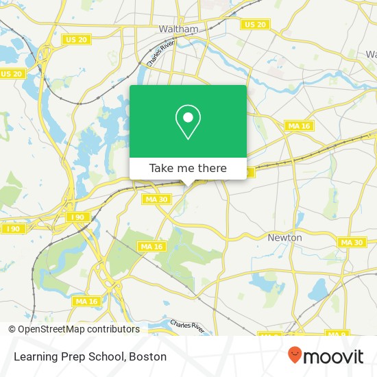 Mapa de Learning Prep School