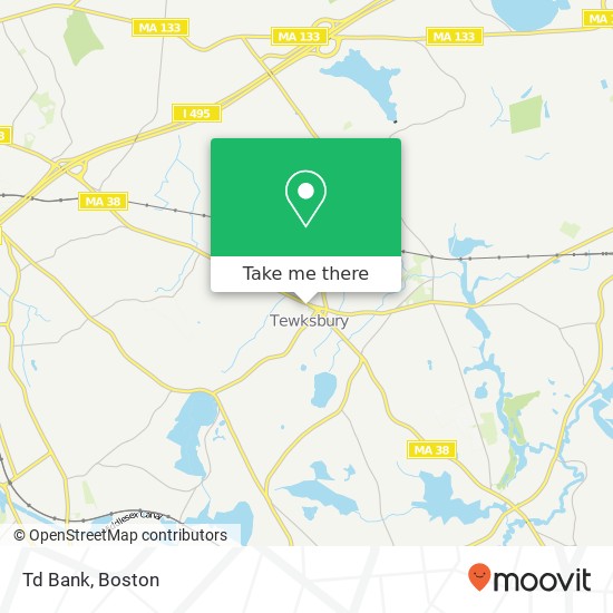 Td Bank map