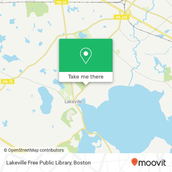 Lakeville Free Public Library map