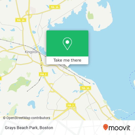 Grays Beach Park map