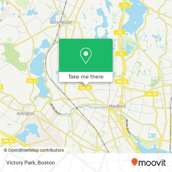Mapa de Victory Park