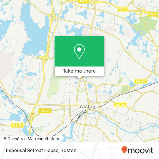 Espousal Retreat House map