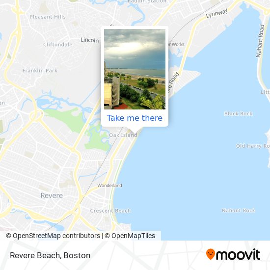Revere Beach map