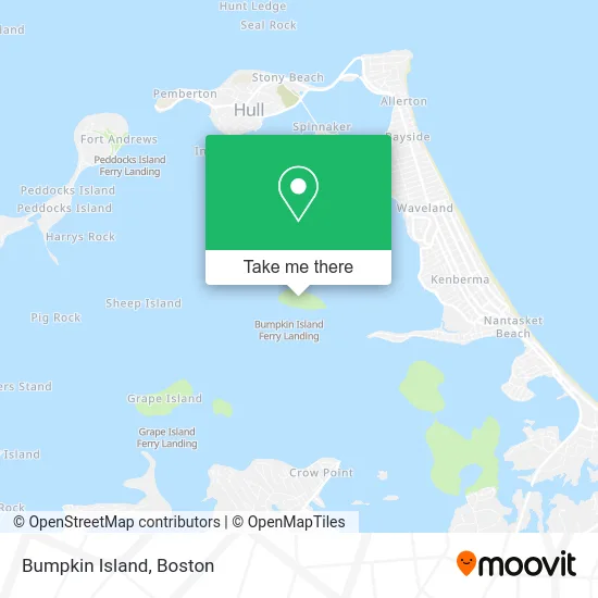 Bumpkin Island map