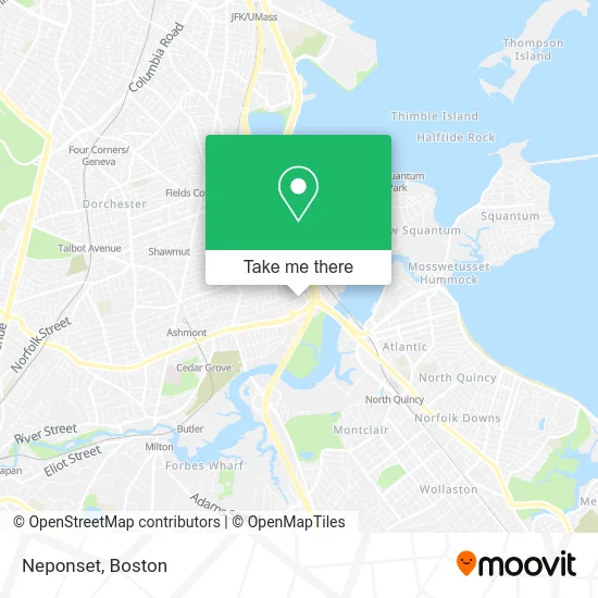 Neponset map