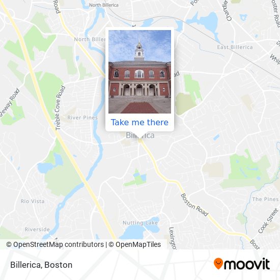 How to get to Billerica in Boston by Bus or Train