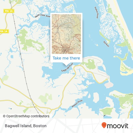Mapa de Bagwell Island