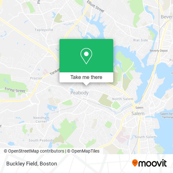 Buckley Field map
