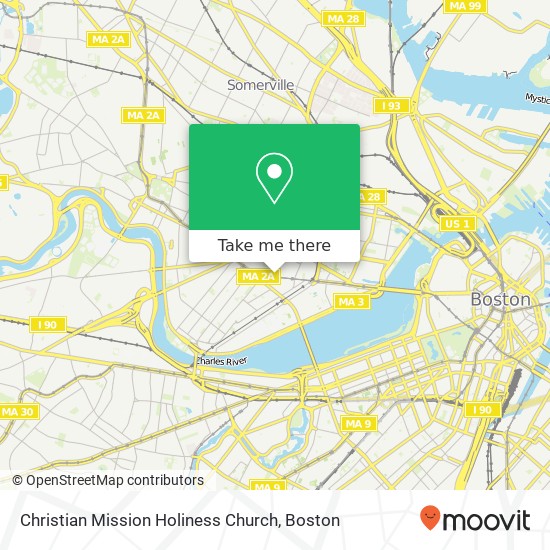 Mapa de Christian Mission Holiness Church