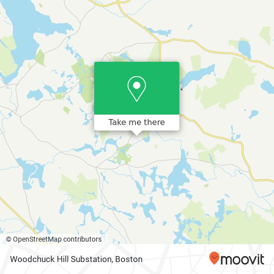 Mapa de Woodchuck Hill Substation