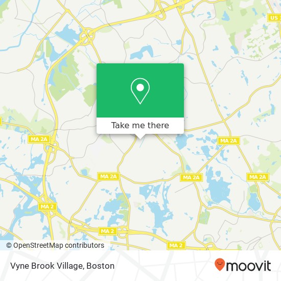 Vyne Brook Village map